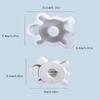 Turtles Shape Silicones Candle Holder Mold for Crafting Candlestick and Home Decorations Casting Expoy Resins Mould