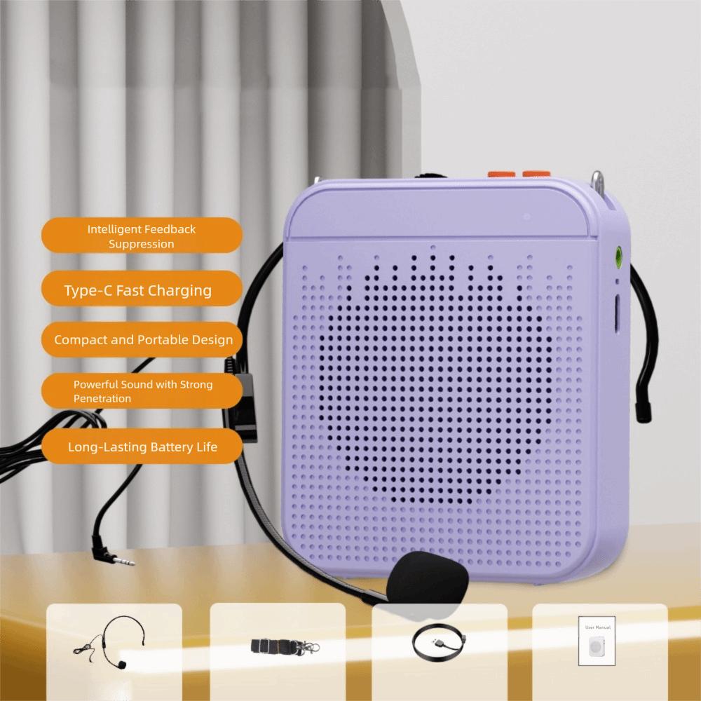 K5 Wireless Voice Amplifier with Belt Sound Amplifier  for Noisy Environment