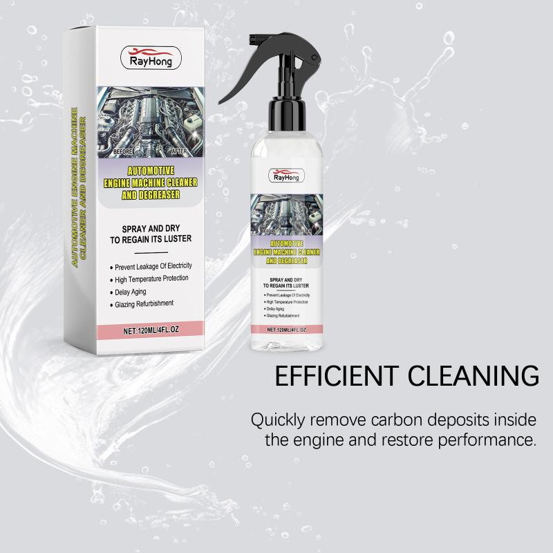 Powerful Engine Compartment Degreaser Efficient Oil Removal LongLasting Cleaning for Car Maintenance Scene