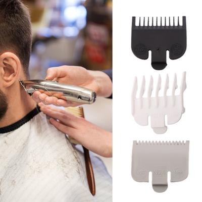 3Pcs/Box Hair Clipper Comb Easy To Install Hairstyle Design Tool Fine Workmanship Convenient Trimmers Accessory Guide for Women