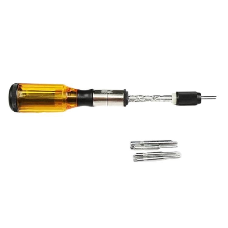 Semi Automatic Push Pull Ratchet Screwdriver Adjustment Spirals Ratchet Screwdriver Assembly With Replaceable Heads