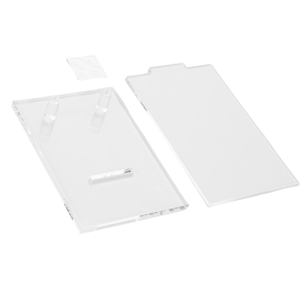 Acrylic Book Display Stand Holder Transparent Picture Frame Stand for Home Office Desktop Decoration