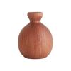 Floral Arrangement Wooden Vase Decorative Tabletop Decor Unique Flowerpot  Home Decor