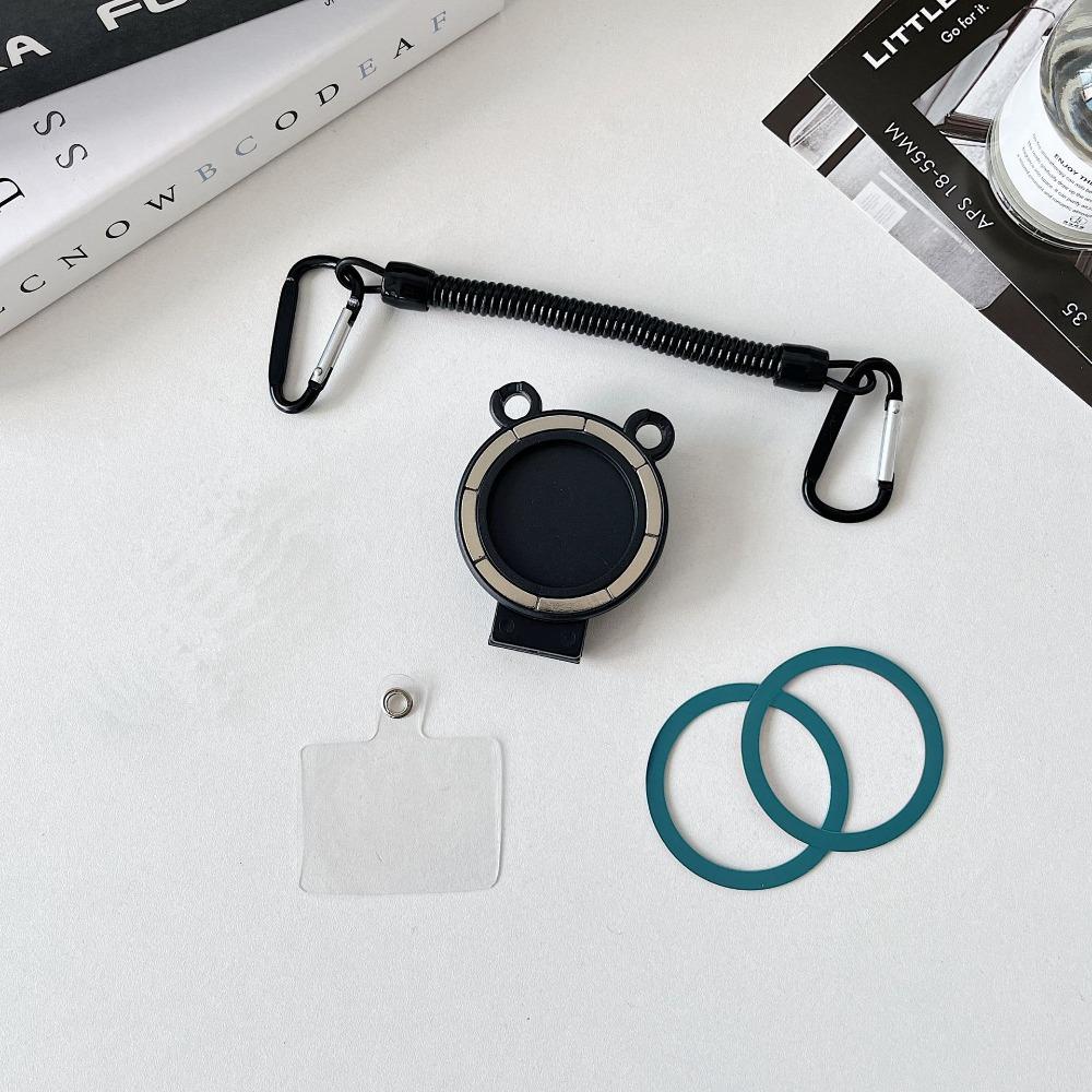 Metal Hook Magnetic Phone Holder Free Hands Phone Backpack Clip  Outdoor Live