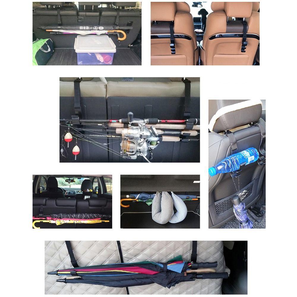Universal Car Rear Seat Hanger Space Saving Headrest Umbrella Holder  Car Interior