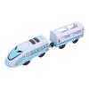 Electric Train Toy Toddlers Battery Operated Motorized Set Compatible with for Thomas Blue White