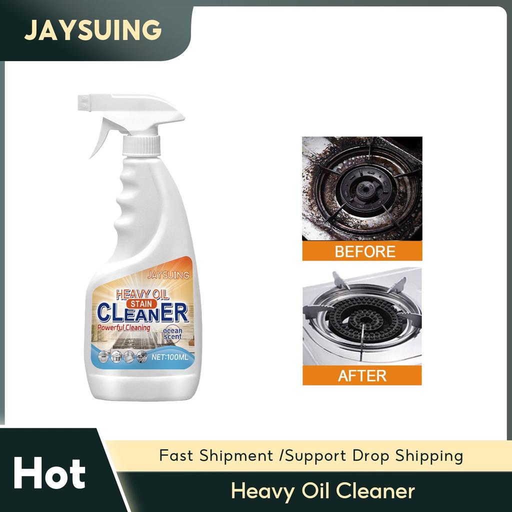 Heavy Oil Stain Remover Range Hood Degreaser Cleaner Grills Ovens Dirt Oil Cleaning Multifunctional Kitchen Foam Cleaner Spray