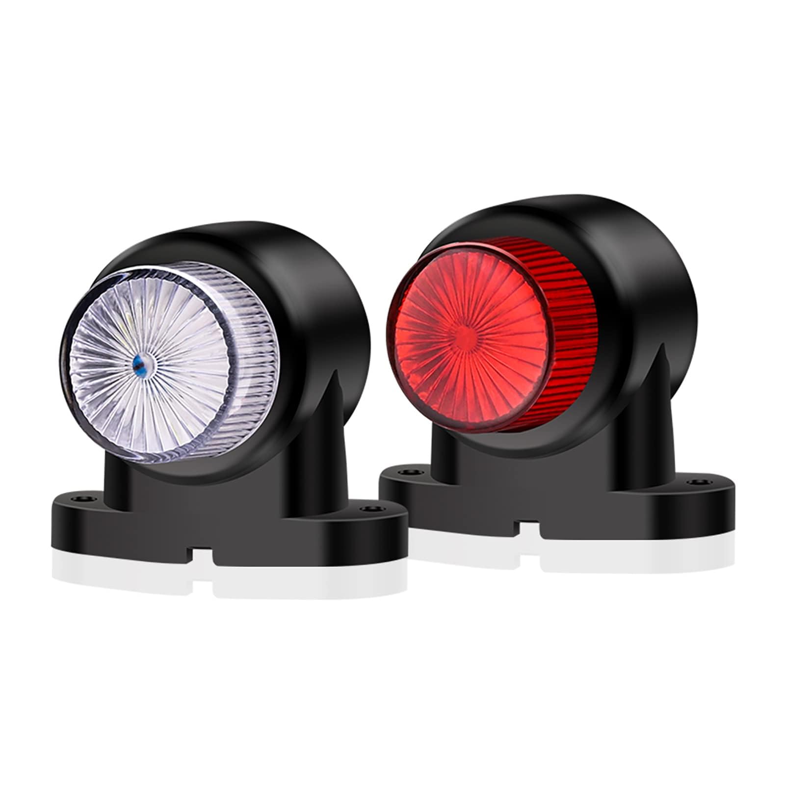 

Aoling Side Marker LED Truck 24V Waterproof Dustproof Light Truck Marker Lamp Side 6.5CM белый