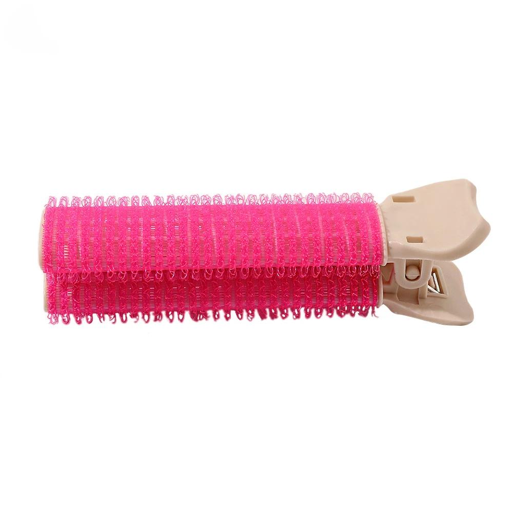 1/2/6pcs Hair Root Fluffy Clip Lazy Hair Edge Clip Women Top Styling Curling Barrel Portable Korean Bangs Side Clips Hair Roller