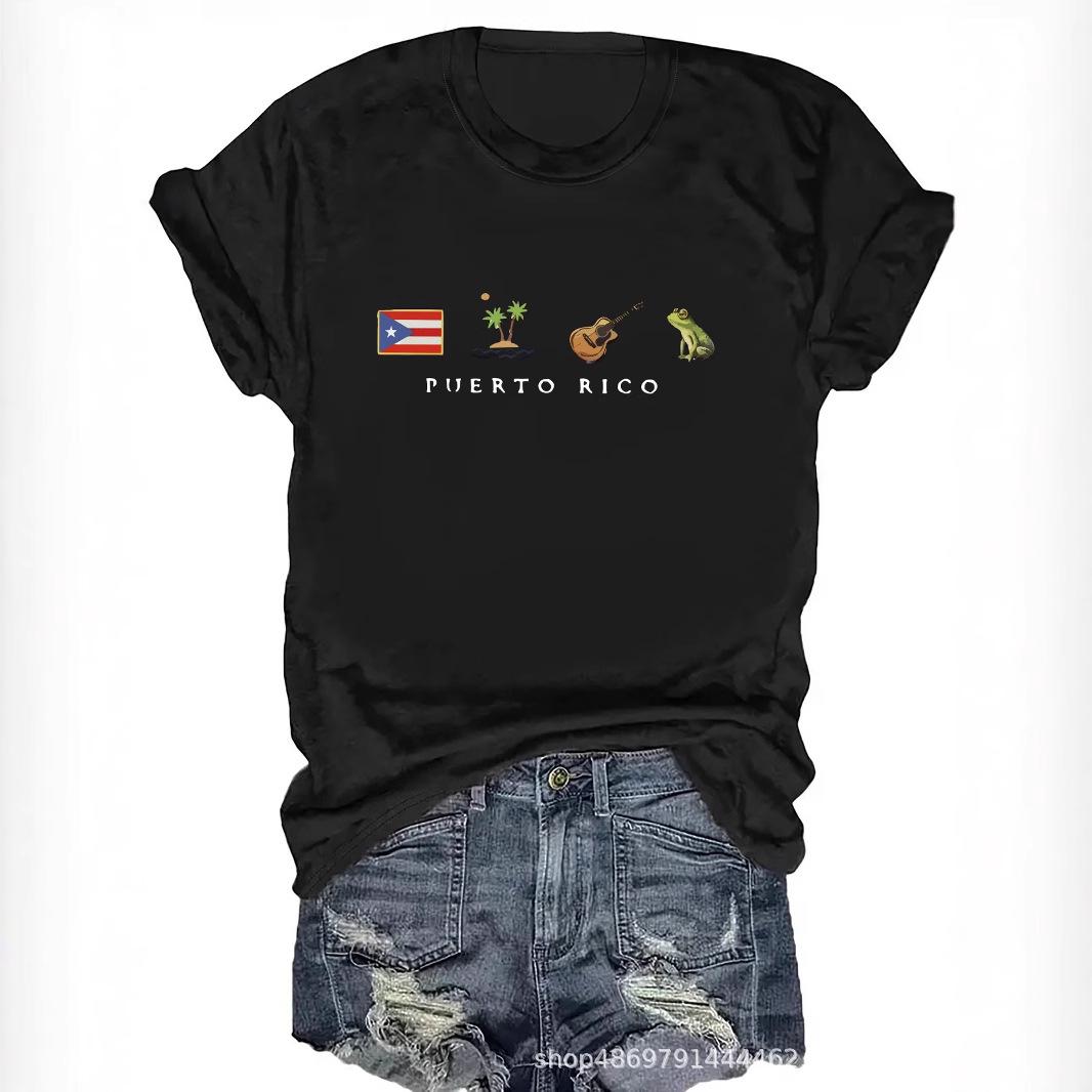 

International Fashion Round Neck Women s T-Shirt M
