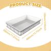 Fermentation Box Baker's Container Storage Bin Fruit Tray with Rounded Edges for Easy Cleaning