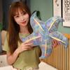 Toy Marine Animal Plush Toy Sleeping Back Cushion Starfish Plush Doll Starfish Stuffed Toys