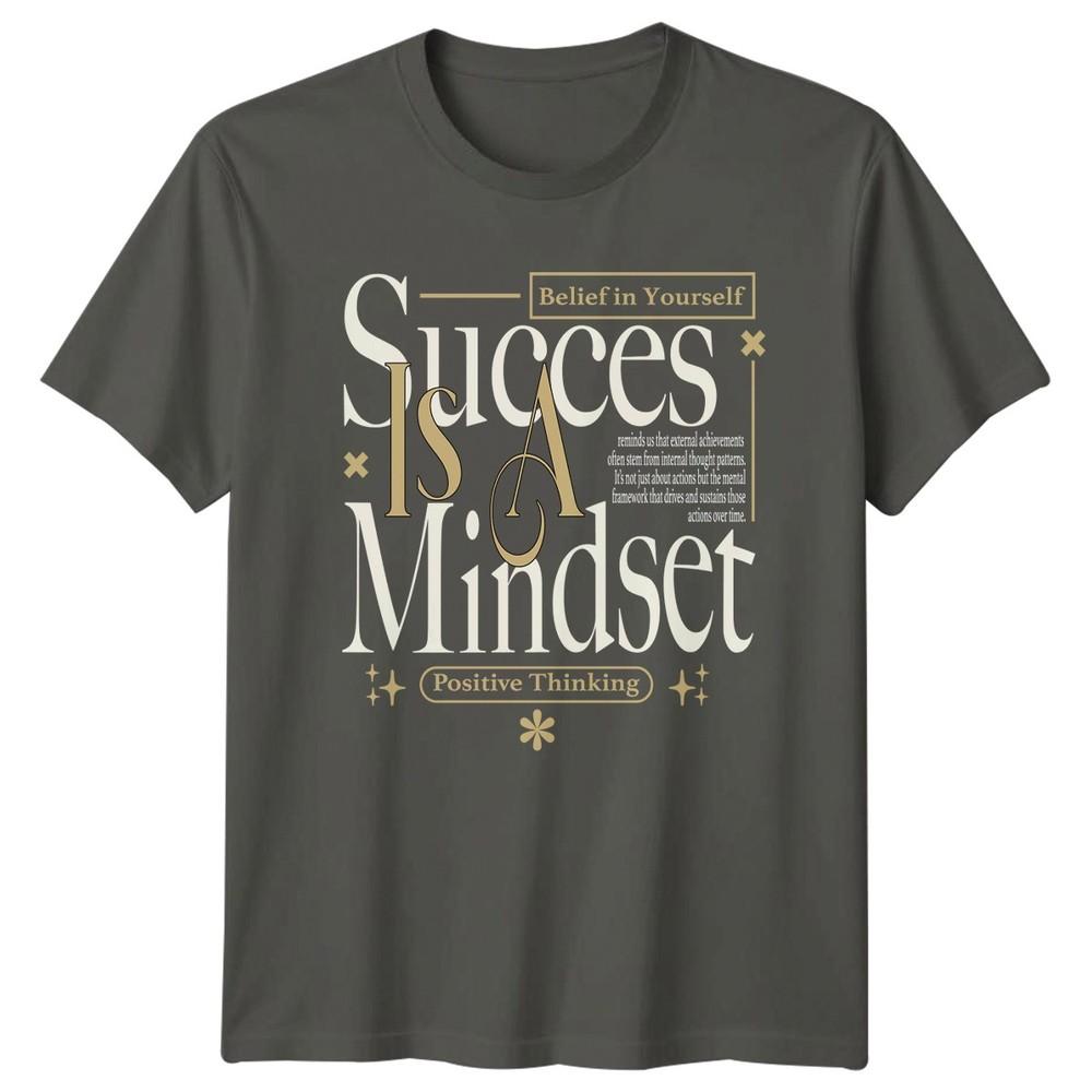 Success Is A Mindset TShirt Personal DevelopUnisext Gift For Him And Her S