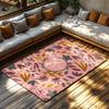 Botanical Doormat Indoor Outdoor Washable Floor Mat Entryway Rug Farmhouse Decor Tropical Leaf Pattern Welcome Mat Home Decor Ar