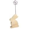 Wooden Rabbit Place Card 5.5 X 8 X 2 Cm