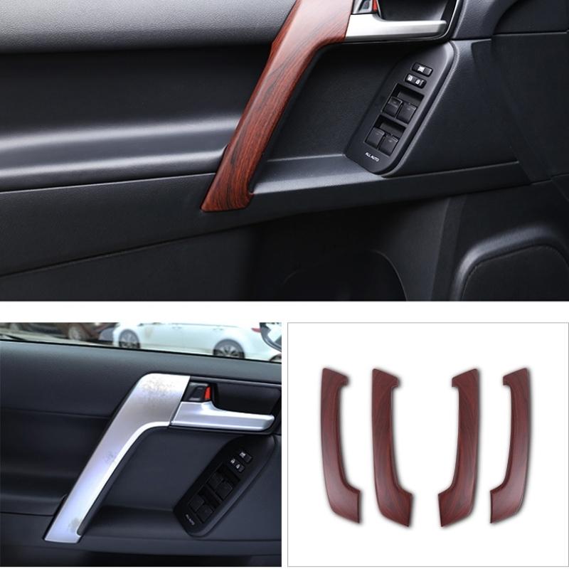 3D For Toyota Land Cruiser Prado Fj150 150 2010-2018 Abs Car Interior Door Armrest Door Handle Decoration Cover Trim Accesorios