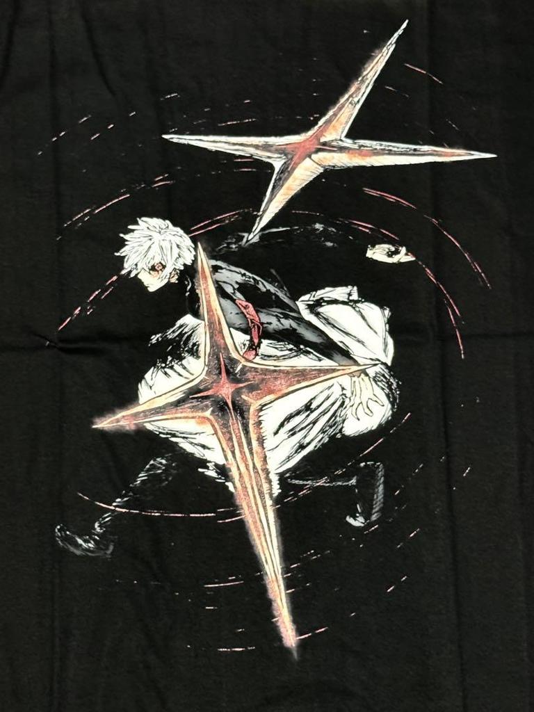 [USED] Rare Tokyo Ghoul T-shirt, XL size, featuring Kaneki Ken.