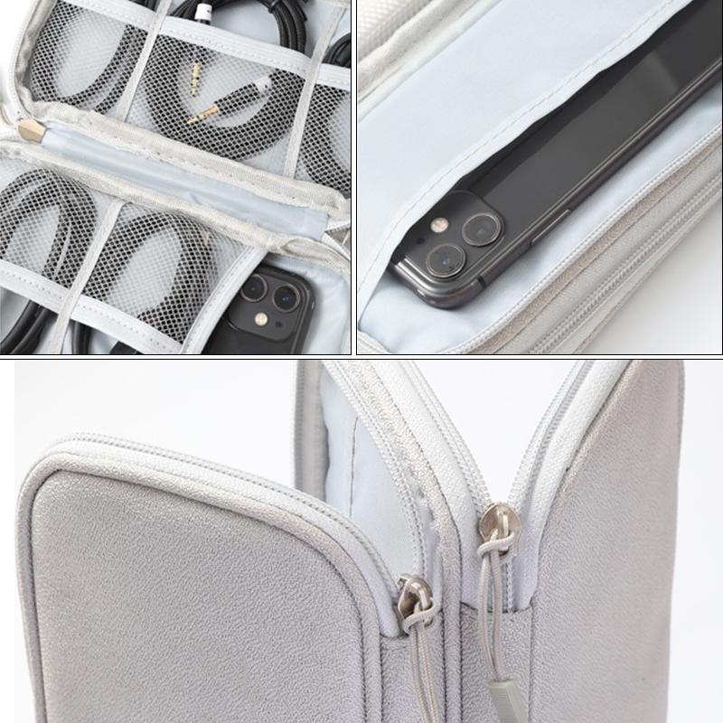 Car Cable Bag Portable Digital Storage Pouch Car Accessories For Lexus CT200h ES250 ES300h IS250 IS200 GS300 GS460 GX470 LS400 L