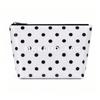 Polka Dot Cosmetic Bag Waterproof Leopard Print Travel Wash Beauty Large Capacity Storage Bag Clutch Bag