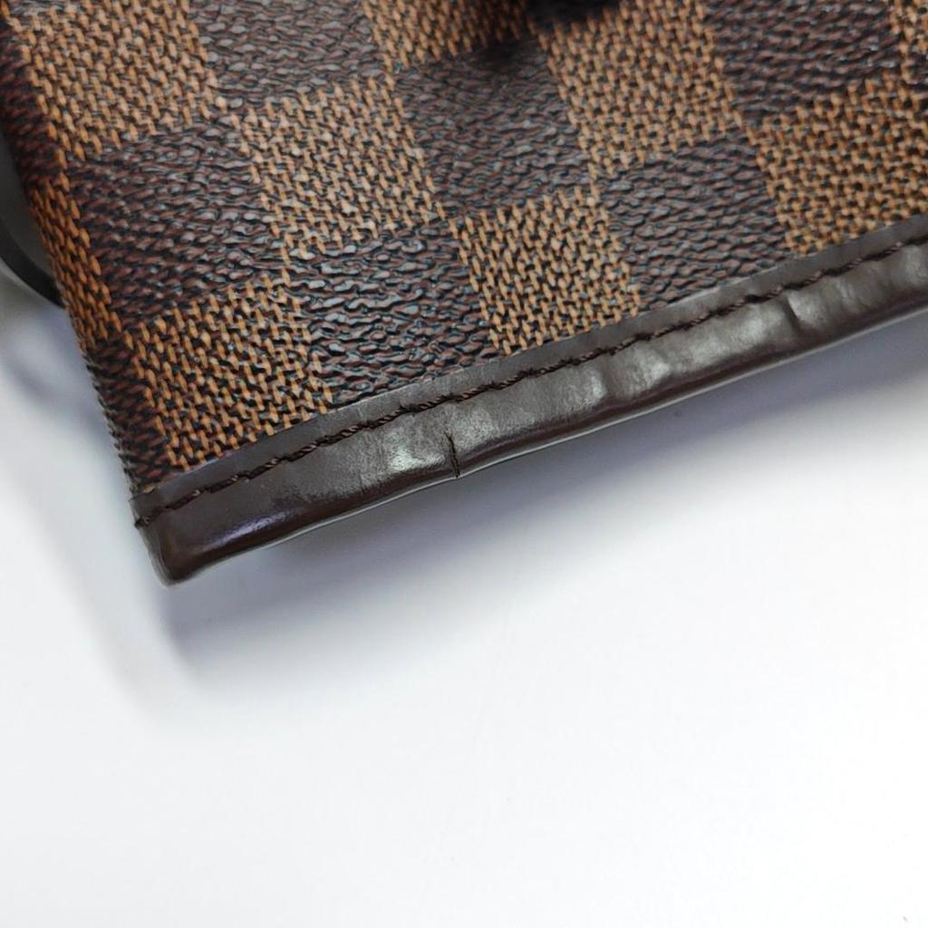 [Pre-Owned] Neverfull Mm Checkered Coated Canvas With Leather Trim Tote Bag - Very Good #C7EZ73