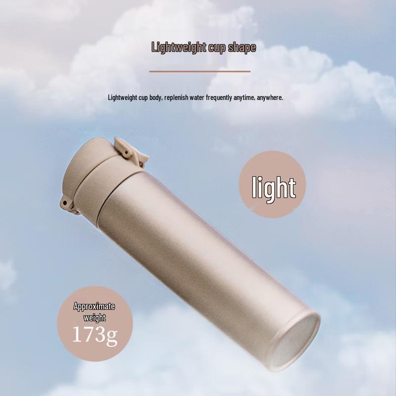 THERMOS Pure Titanium Insulated Water Bottle 400ml