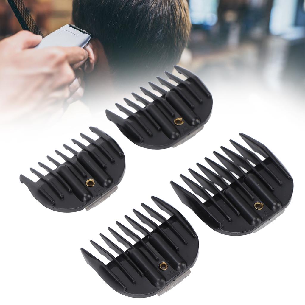 4pcs Hair Clipper  s Combs Professional Hair Trimmer Guard Combs for   Clippers