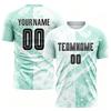 Customized Name Number Football Jersey Men Colorful Geometric 3D Print  Sports T Shirt Summer Trend Novelty Team Top