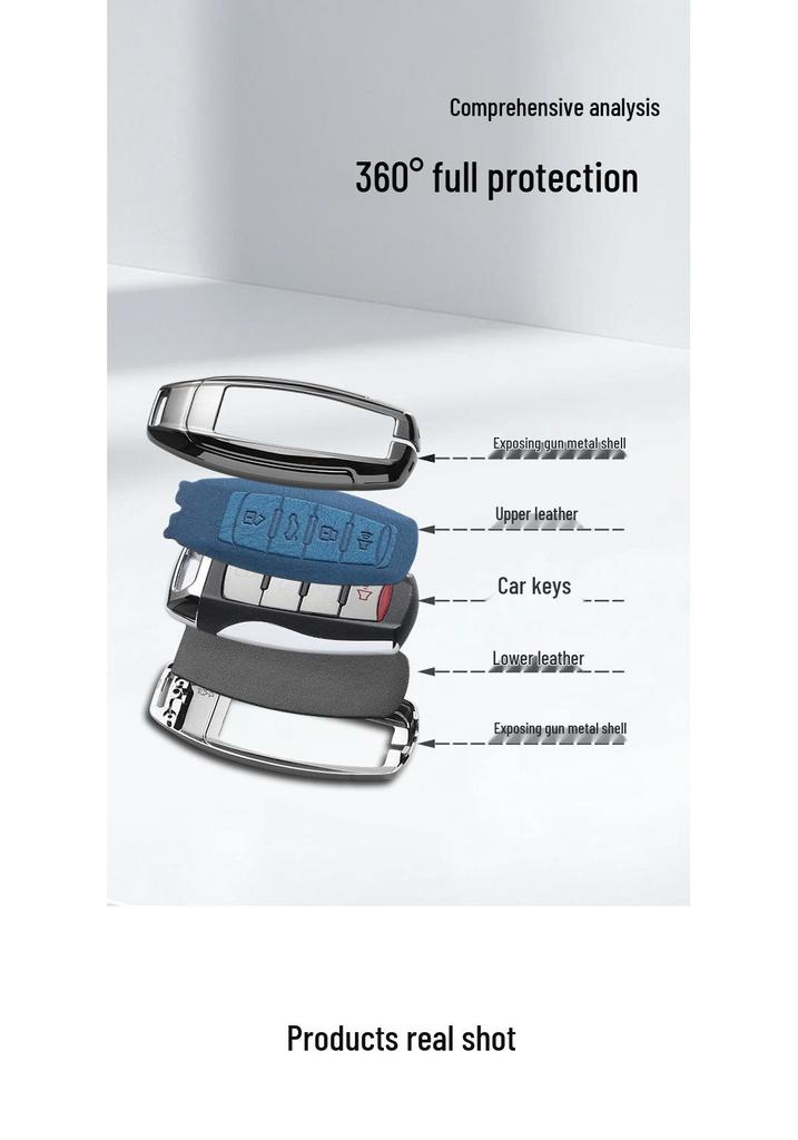 Compatible Key Case for Harvard H6, H2S Haval Big Dog, M6, Great Wall Cannon, F7x, H7, Red Hare, H9, and H8 Car Models