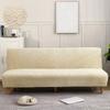 Waterproof Sofa Bed Cover For Living Room Folding Armless Sofa Couch Cover Stretch Thick Couch Covers Armchair Cover Protector