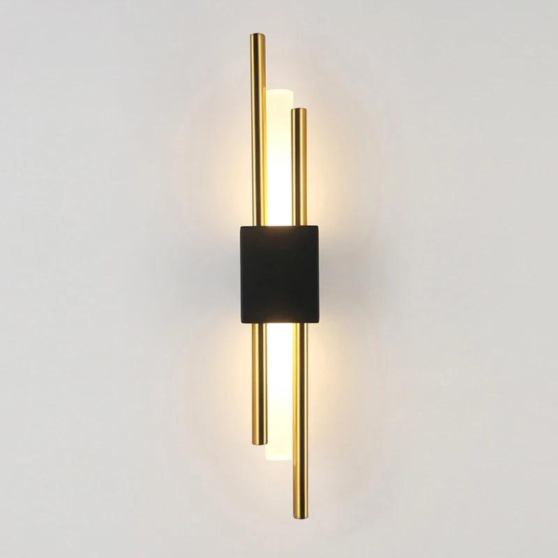 Nordic LED Wall Lamp Indoor Lighting Bedroom Bedside Living Room For Home Hotel Stairs Decoration Lamps Modern LED Wall Light