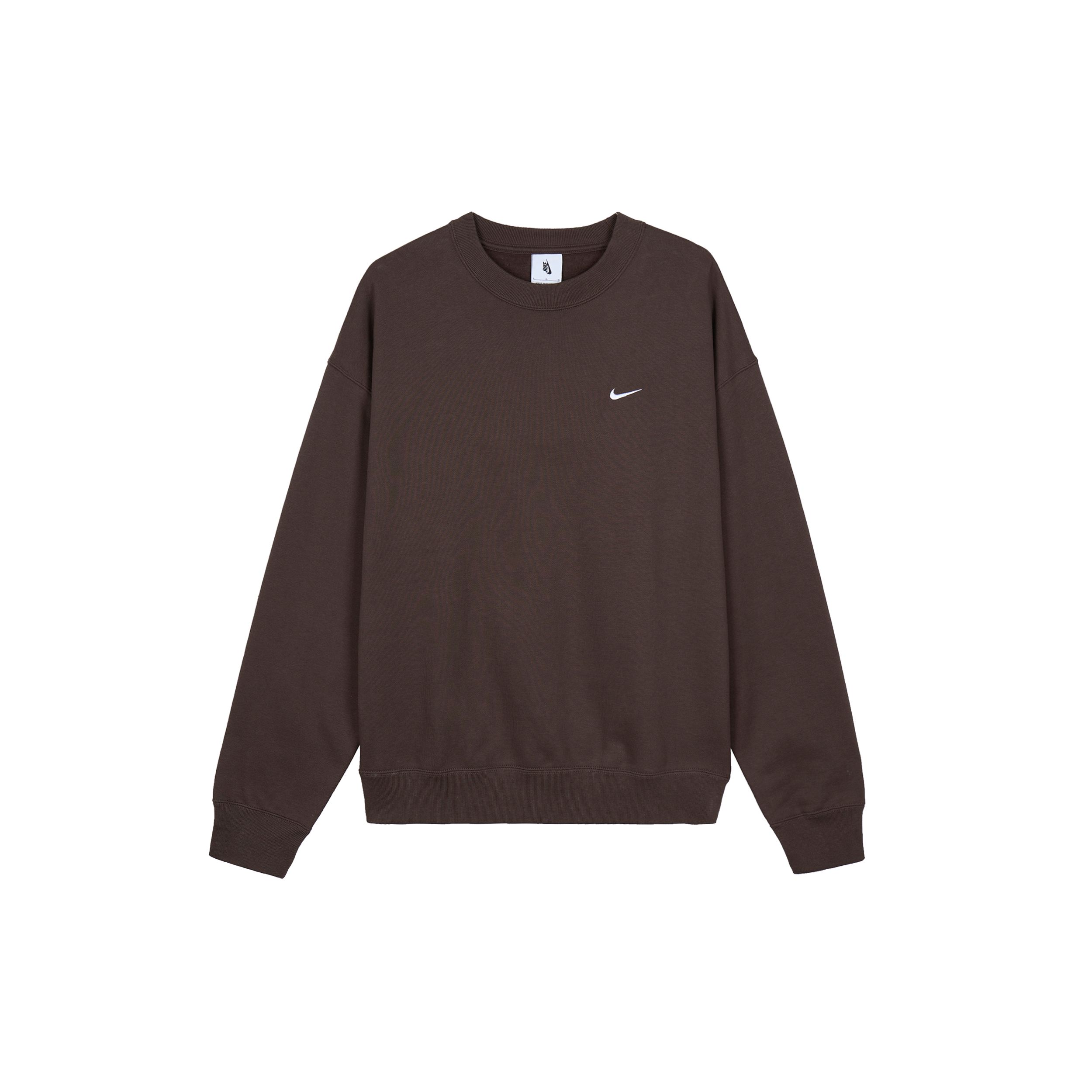 

Мужская однотонная толстовка с круглым вырезом с логотипом Nike, коричневые DX1362-237 XL