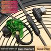 S61Type-C Quad-Core Dual Dynamic Wired Over-Ear Earphones with Digital Chip