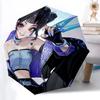 1PC KPop Demon Hunters Automatic Folding Umbrella, Automatic Folding Umbrella with 8 Ribs, Convenient for Outdoor Use  090