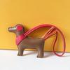 High Quality Puppy Bag Pendant, New Sheepskin Hand-sewn Creative Cute Dog Pendant,  Car Rearview Mirror Pendant, Bag Charm