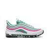 Nike Air Max 97 Grade School 'South Beach' (Unisex) White / Pink Blast-Kinetic Green Kids' Running Shoes 921522 101