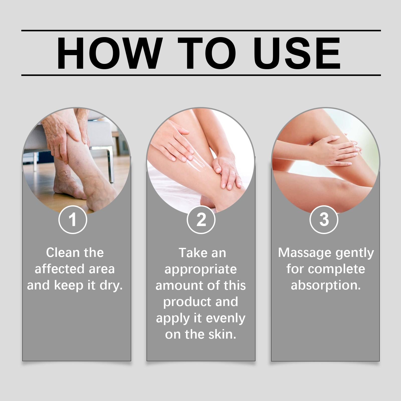 Уход за суставами Уход за коленным суставом и массажем тела One Size белый — фото 3