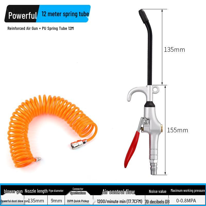 High-Pressure Air Duster Gun for Dusting and Blowing