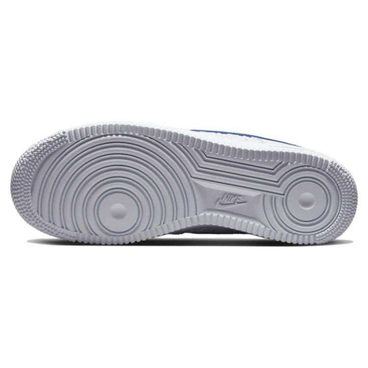 Nike Air Force 1 Low top Skateboard Shoes Unisex White Blue FD0667-100