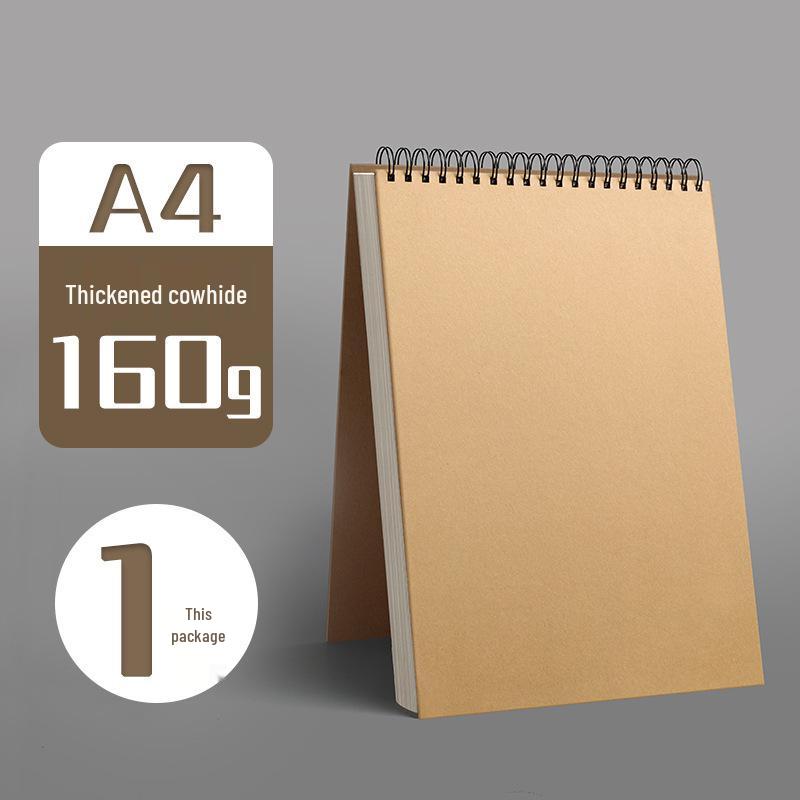 Thickened A4 Art Student Sketchbook - Blank 8k/16k Drawing Paper Album