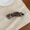 Vintage Leopard Print Punkt kariert Bananen Haarspange für Damen Mädchen Süßes Haarornament Haarspangen Spangen Mode Haaraccessoires