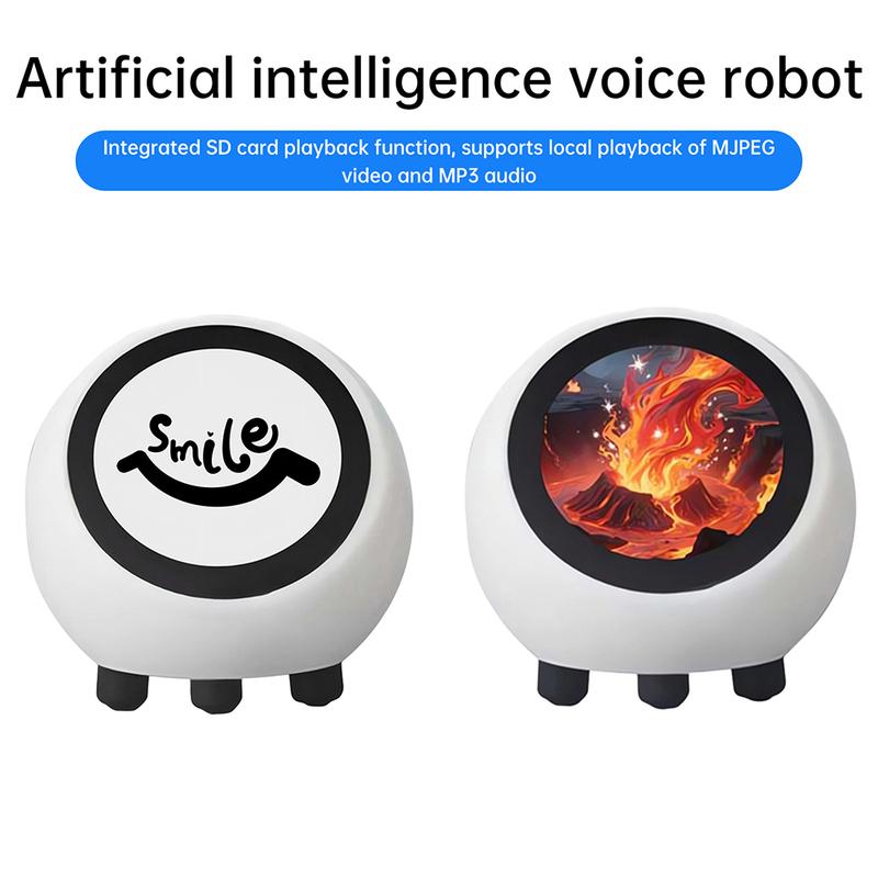 ESP32-S3 Voice Module With 1.28Inch Display Screen Xiaozhi AI Deepseek Artificial Intelligence Voice Robot Development Board
