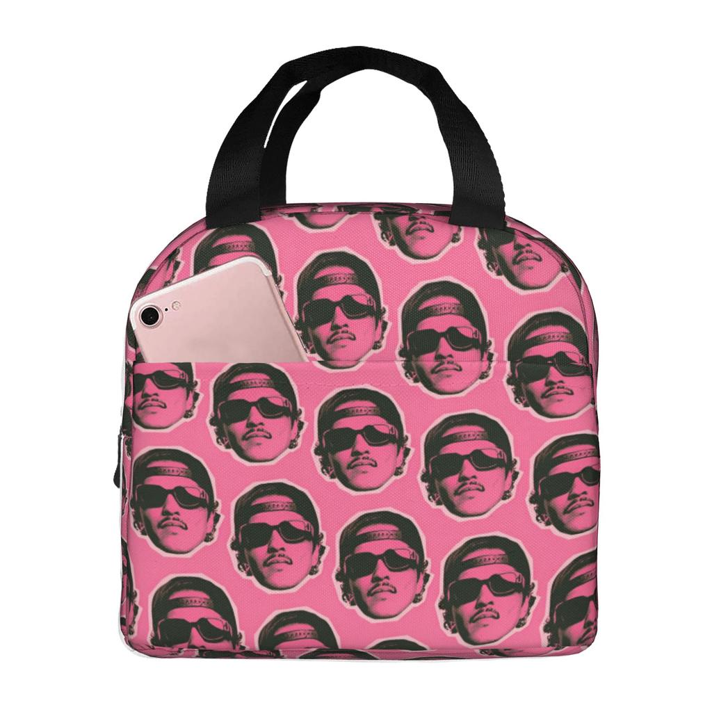 Custom Bruno Mars Pop Music Resuable Lunch Box for Women Multifunction Artist Thermal Cooler Food Insulated Lunch School Student