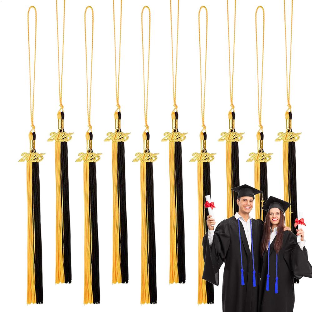 

Кисточка для выпускного 2025 года Выпуск 2025 года Кисточка 10X Сувенирный кулон Украшения для старшей школы Университета Магистра Учителя