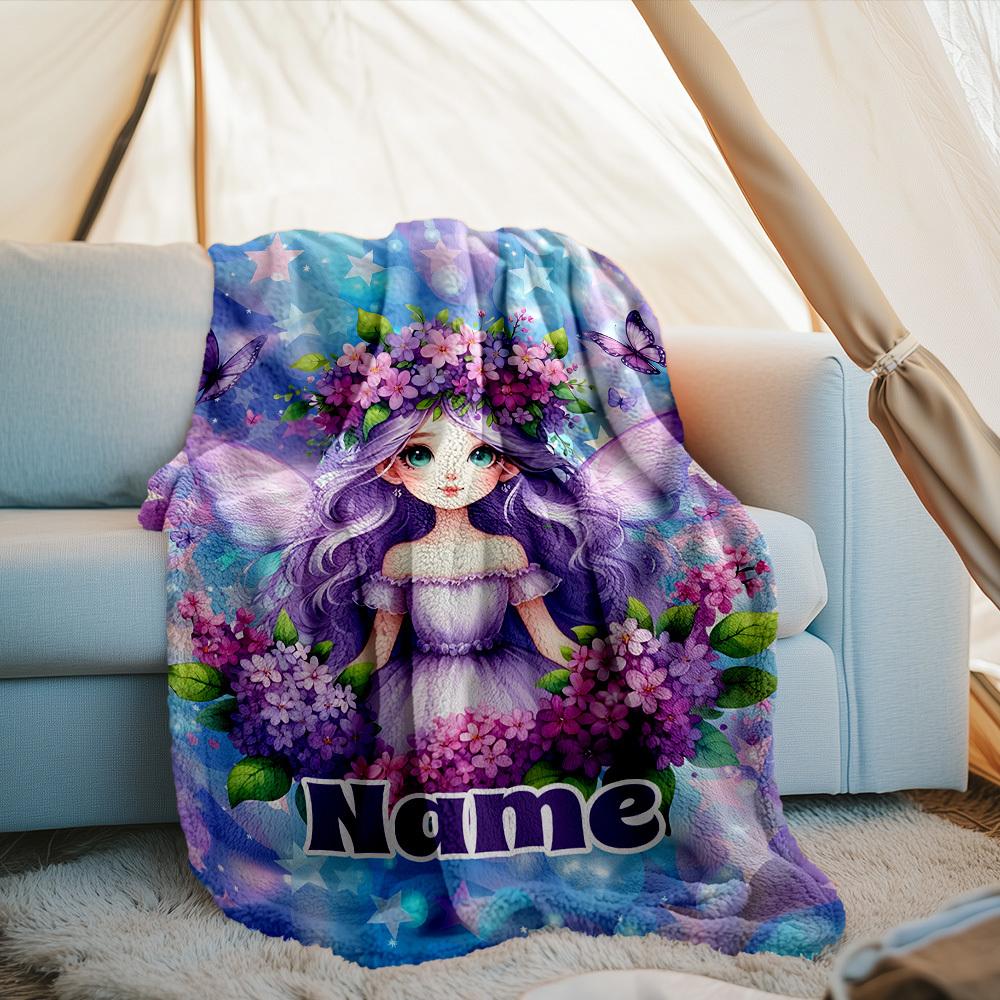 Outdoor Customize Your Name Blanket Comfortable Soft Lightweight Allseason Multipurpose Blanket For Travel Camping Picnics Sofa Office Bed Living Room