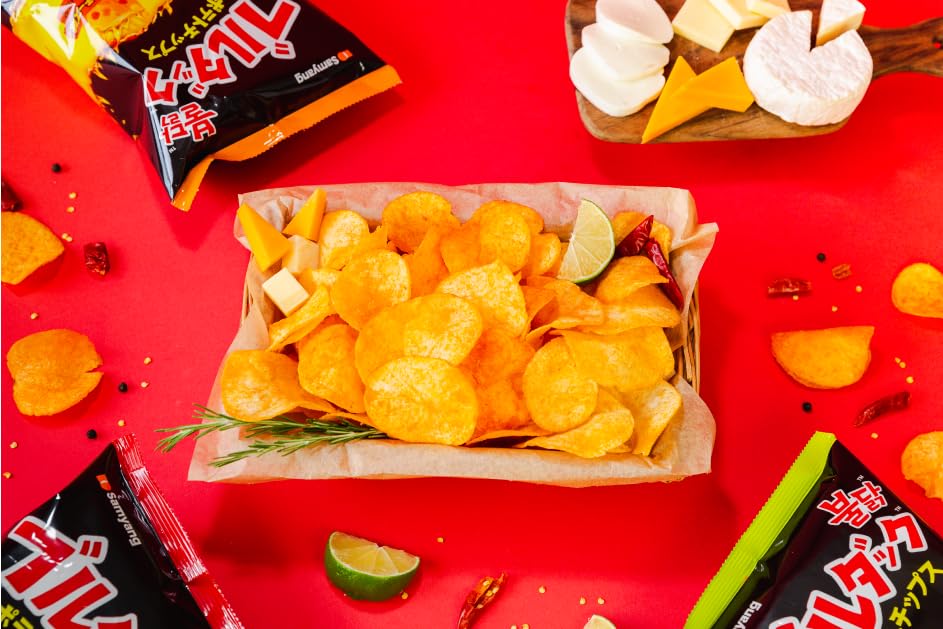 Sanyo Japan Burdak Potato Chips Original 55g X 20 Bags