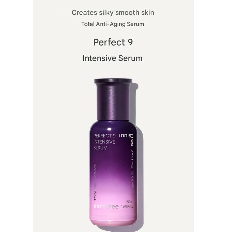 Innisfree Perfect 9 Intensive Serum 50ml (3 Options)