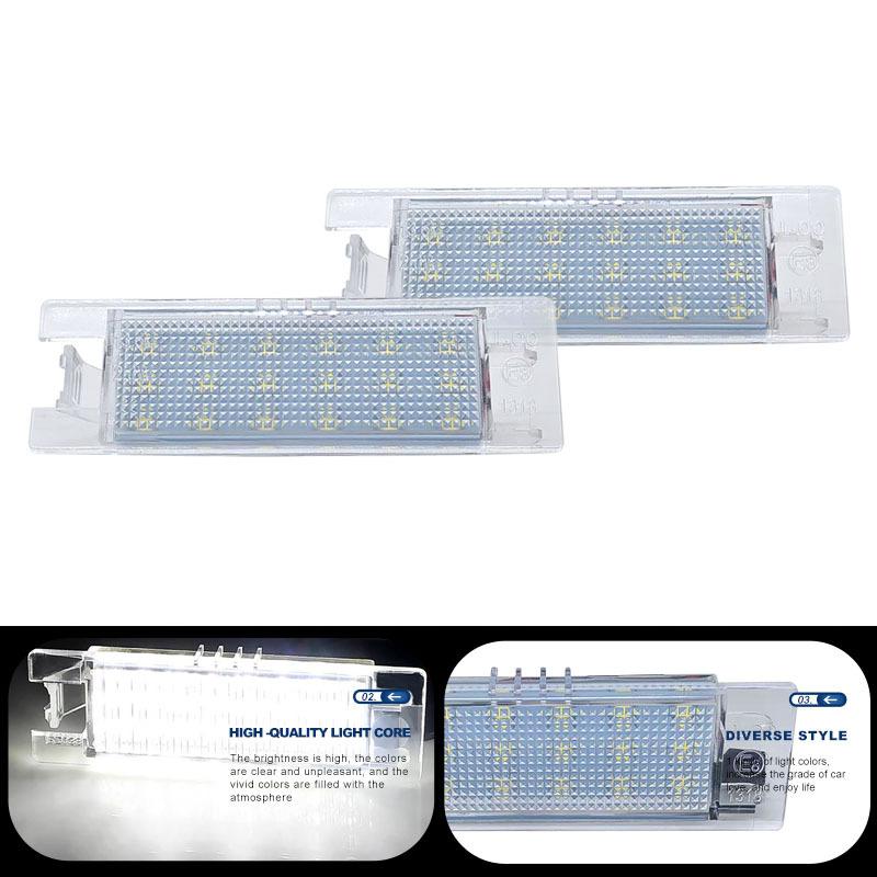 2PCS Canbus No Error LED License Plate Light 12V For Alfa Romeo Giulietta Type 940 2010-2020 Car Number Parts Lamp Plug and Play