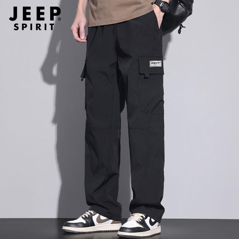 

JEEP SPIRIT Men s Loose Fit Cargo & Casual Sports Pants 3XL
