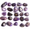 Natürliches Kristall-Runensteine-Set 25 Stück Quarzachat Kristallstein Hexen Reiki Heilenergie Runenbuchstaben Kristallgravur Handwerk