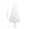 VidaXL Arbre de Noël Artificiel Pré-éclairé et Boules, Sapin de Noël avec LED, Décoration de Vacances, Ornement de Fête 3077722